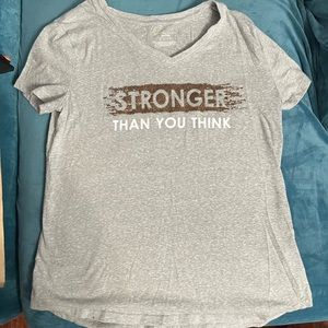 Tek Gear Stronger than you think T shirt